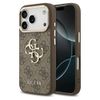GUESS futerał do IPHONE 17 Pro GUHCP17L4GMGCBR (PU W/ Big 4G Classic Logo) złoto brązowy