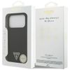 GUESS futerał do IPHONE 17 Pro kompatybilny z MagSafe GUHMP17LSCTRLMK (Silicone W/ Triangle Logo) czarny