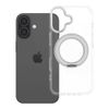 Etui na iPhone 17 Frame Circle Stand zgodne z MagSafe transparentne