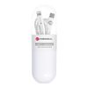 Kabel USB C do Lightning Forcell F-Energy PD 27W Tuba 1 m C291 biały