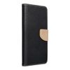 Etui z klapką na Samsung S22 PLUS Fancy Book czarno-złote