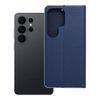 Etui z klapką na Samsung S26 ULTRA Luna Book Carbon niebieskie