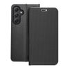 Etui z klapką na Samsung A54 5G Luna Book Carbon czarne