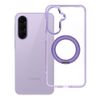 Etui na Samsung A37 Frame Circle Stand zgodne z MagSafe fioletowe