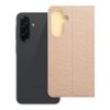 Etui z klapką na Samsung A36 5G Luna Book Gold złote
