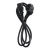 Kabel zasilający do komputera PC / drukarka / monitor 230V 16A 1,2 m czarny