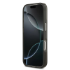 GUESS futerał do IPHONE 17 Pro kompatybilny z MagSafe GUHMP17LHGTMLCGK (IML Gradient W/ Triangle Logo) czarny