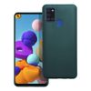 Etui na Samsung A21S Matt ciemnozielone