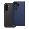 Etui z klapką na Samsung A37 5G Luna Book Carbon niebieskie
