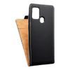 Etui z klapką pionowe na Samsung A21s Slim Flexi Fresh czarne