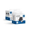 Uchwyt na telefon do samochodu uniwersalny Blue Star Auto Lock X2 do kratki czarny