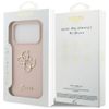GUESS futerał do IPHONE 17 Pro GUHCP17LSC4GSMP (Silicone W/ Big 4G Script) różowy