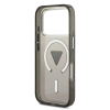 GUESS futerał do IPHONE 17 Pro Max kompatybilny z MagSafe GUHMP17XHGTMLCGK (IML Gradient W/ Triangle Logo) czarny