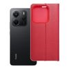Etui z klapką na Xiaomi Redmi NOTE 14 5G Luna Book Gold czerwone
