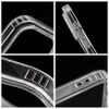 Etui na iPhone 13 PRO MAX Drop Glue Colorful Ring Mag Cover zgodny z MagSafe czarne