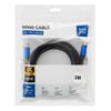 Kabel HDMI 2.0 Blue Star 4K 120Hz - High Speed, HDR, ARC, Ethernet, AWM, 18Gbps 3 m czarny