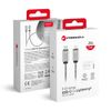 Kabel USB C do Lightning Forcell F-Energy PD 3A 27W Metal 1 m C238 srebrny