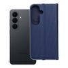 Etui z klapką na Samsung S26 Luna Book Carbon niebieskie