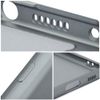 Etui na Samsung A25 5G Metallic szare