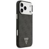 GUESS futerał do IPHONE 17 Pro Max kompatybilny z MagSafe GUHMP17XP4TSRCMK (PU 4G W/Triangle Logo SL) czarny