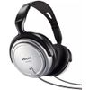 Słuchawki przewodowe nauszne Jack 3,5 mm Philips VSLUSHP2500 srebrne
