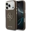 GUESS futerał do IPHONE 17 Pro Max GUHCP17X5PS4RGGW (PU FW Resin Logo) brązowy
