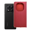 Etui z klapką na Xiaomi Redmi NOTE 14 PRO 5G / 14 PRO PLUS 5G Luna Book Carbon czerwone