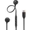 Słuchawki przewodowe douszne USB C JBL 305C czarne