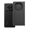 Etui z klapką na Xiaomi Redmi NOTE 14 PRO 5G / 14 PRO PLUS 5G Luna Book Carbon czarne
