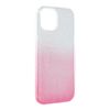 Etui na iPhone 13 Shining transparentne różowe