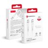Kabel USB C do USB C Forcell F-Energy QC4.0 PD 5A 100W Silicone 1 m C347 biały