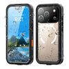 Etui na iPhone 17 Pro Max wodoodporne Shellbox Dot zgodne z MagSafe czarne
