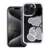 Etui na iPhone 14 PRO Teddy Bear srebrne
