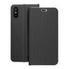 Etui z klapką na Xiaomi Redmi 9AT / Redmi 9A Luna Book Carbon czarne