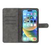 Etui z klapką na iPhone 12 / 13 / Samsung S6 / A5 2016 / Xcover 4 / S22 / Huawei P8 2017 Common Book rozmiar S czarne