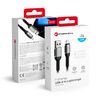 Kabel USB A do Lightning Forcell F-Energy 2,4A 12W Cafule 0,25 m C257 czarny