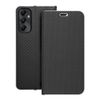 Etui z klapką na Samsung A05s Luna Book Carbon czarne