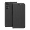 Etui z klapką na Samsung A32 5G Luna Book Carbon czarne