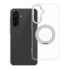 Etui na Samsung A36 Frame Circle Stand zgodne z MagSafe transparentne