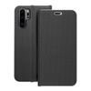 Etui z klapką na Huawei P30 PRO Luna Book Carbon czarne