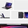 DUX DUCIS etui DK składane z klawiaturą bezprzewodową do SAMSUNG Tab S10 Plus/S9 Plus/S9 FE Plus czarne