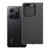 Etui z klapką na Xiaomi Redmi NOTE 14 5G Luna Book Carbon czarne