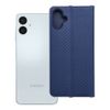 Etui z klapką na Samsung A06 Luna Book Carbon niebieskie