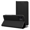 Etui z klapką na iPhone 17 / 18 Luna Book Carbon czarne