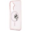 KARL LAGERFELD futerał do SAMSUNG S26 KLHMS26S6HCPSCP (Magnetic IML Peekaboo Choupette) różowy