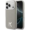 KARL LAGERFELD futerał do IPHONE 17 Pro kompatybilny z MagSafe KLHMP17L5PGFKHGG (PU FW W/ KHead Logo) szary