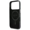 GUESS futerał do IPHONE 17 Pro kompatybilny z MagSafe GUHMP17L5P4FWMSK (PU FW 4G Script) czarny