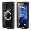 Etui na Samsung S25 ULTRA Shellbox Mars wodoodporne z metalowym ringiem czarne