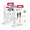 Kabel USB C do USB C Forcell F-Energy QC4.0 PD 5A 66W Carbon 1 m CB-02C czarny