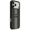 GUESS futerał do IPHONE 17 Pro Max kompatybilny z MagSafe GUHMP17XP4RPSK (4G Printed Stripes) czarny